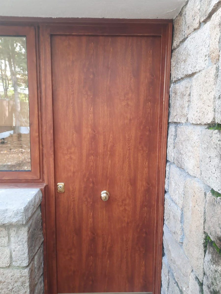Instalacion de puerta acorazada grado 3
